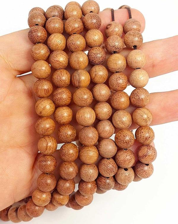 Bileklik Boy Yarım Dizi Ud Ağacı Ahşap 8mm (45262) (18CM UZUNLUĞUNDADIR) - Image 1