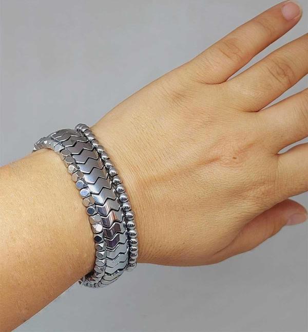 Hematit Tasarım Unisex Bileklik (3lü Set) (51570) - Image 1