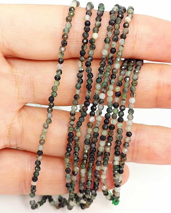 Bileklik Boy Zümrüt Taşı Dizi 1.5mm (45460) Yarım Dizi (17CM UZUNLUĞUNDADIR) - Image 1