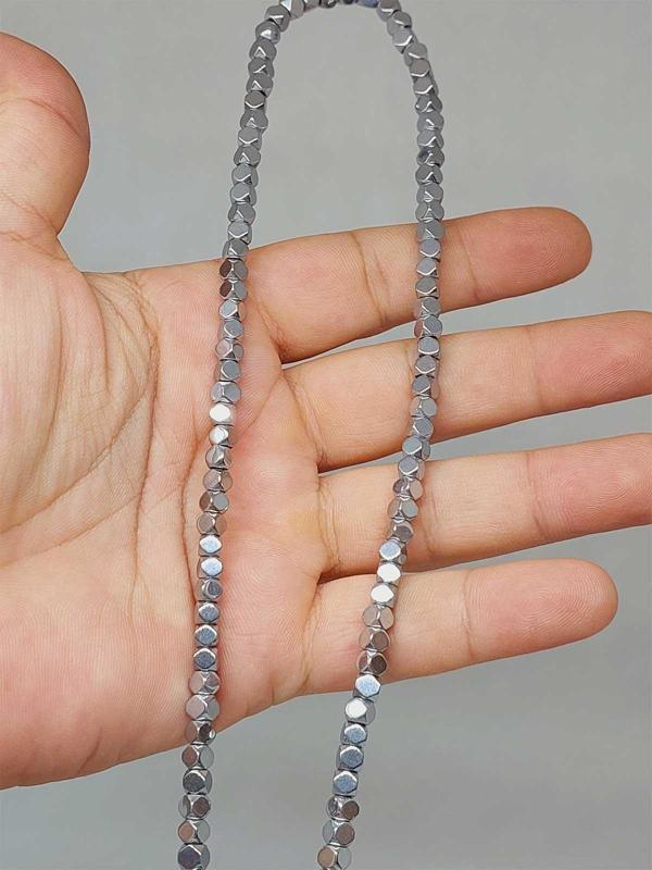 Hematit Taşı Şekilli 3.5*3.5mm Dizi (52324) - Image 1