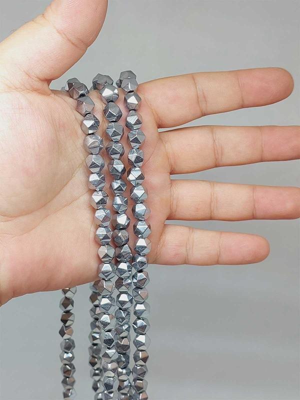 Hematit Taşı Şekilli 7.5mm Dizi (52358) - Image 1