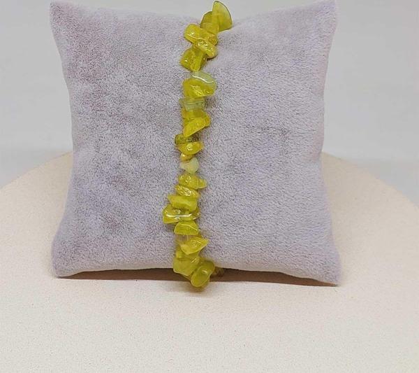 Peridot (Zebercet) Taşı Küçük Taşlar Bileklik (52150) - Image 1