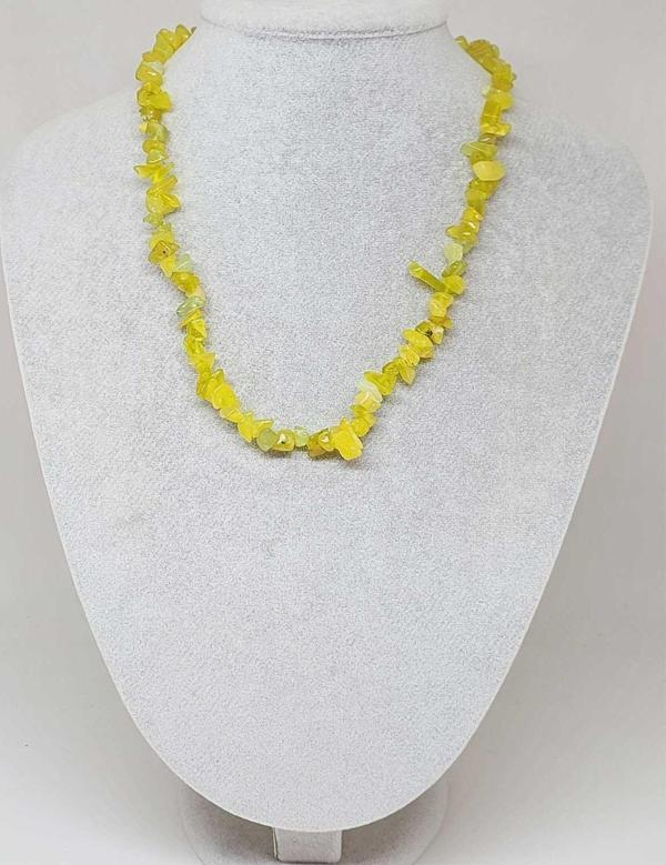 Peridot (Zebercet) Taşı Küçük Taşlar Kolye (52152) - Image 1