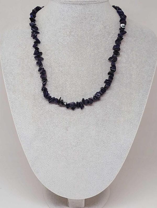 Yıldız Taşı Lacivert Küçük Taşlar Kolye (52146) - Image 1