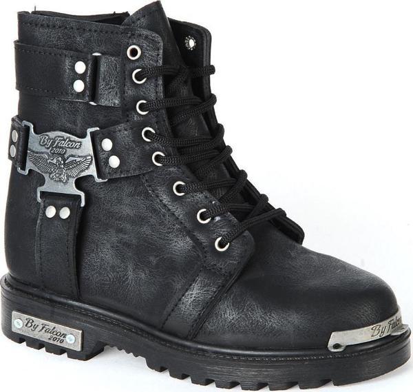 By Falcon 22-Flkn Siyah Termal Kışlık Erkek Bot Ayakkabı - Image 1