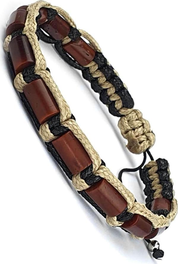 Mask Ağacı Tasarım El İşi Şambala Bileklik - Image 1