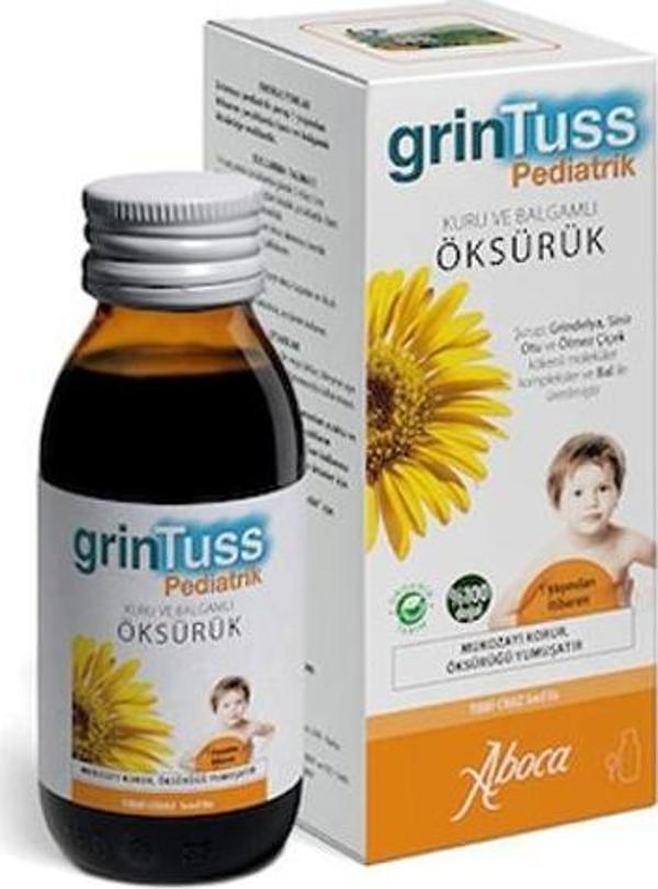 GrinTuss Çocuk Öksürük Şurubu 128 gr. - Image 1