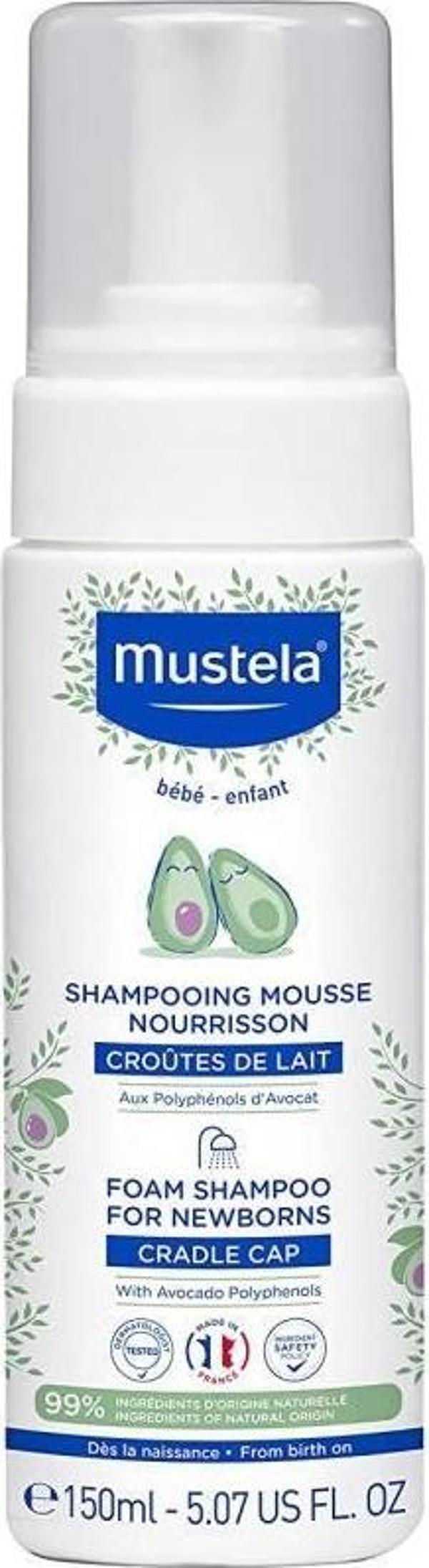 Mustela Yenidoğan Köpük Şampuanı 150 Ml  - Image 1