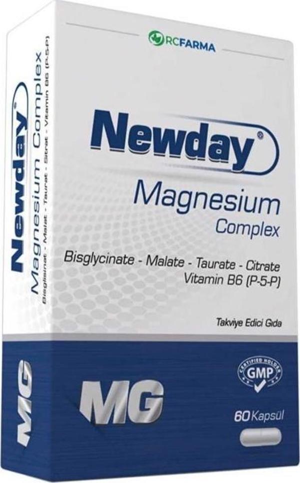 Newday Magnesium Complex 60 Kapsül  - Image 1