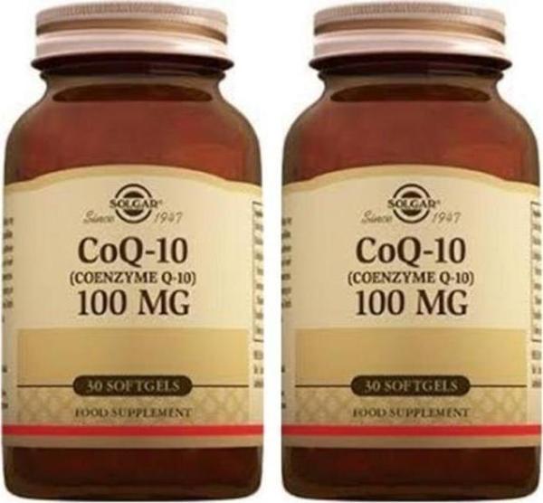 Solgar Coenzyme Q-10 100 Mg 30 Kapsül - 2 Adet - Image 1