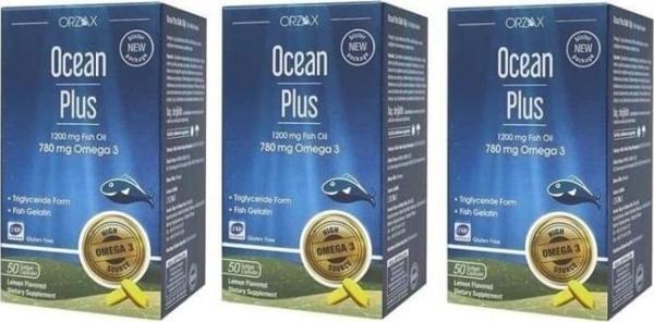Ocean Plus Omega3 1200 Mg-50 Kapsül-3 ADET - Image 1