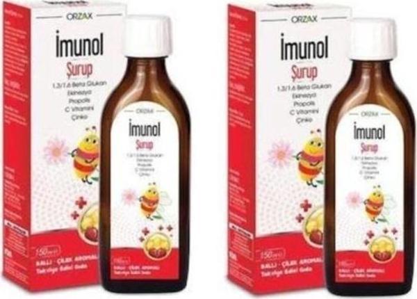 Orzax İmunol Şurup 150 Ml - 2 Adet - Image 1