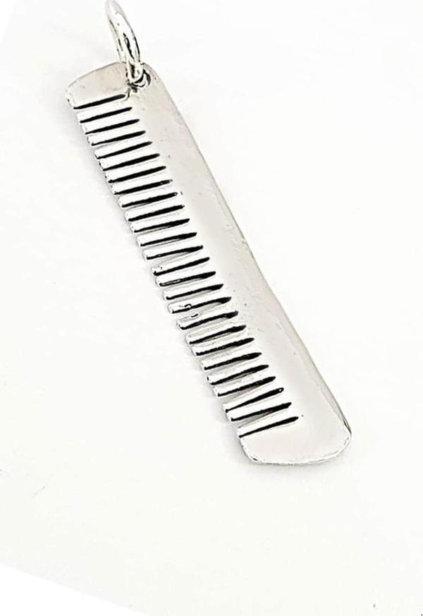 Berber Tarağı Gümüş Kolye Ucu - Image 1