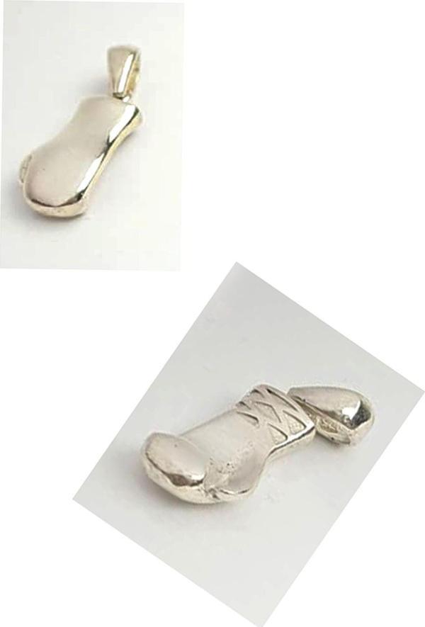 Boks Eldiveni Gümüş Kolye Ucu - Image 1