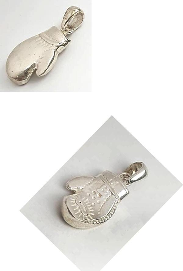 Box Eldiveni Gümüş Kolye Ucu - Image 1