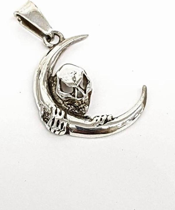 Kurukafa Gümüş Kolye Ucu - Image 1