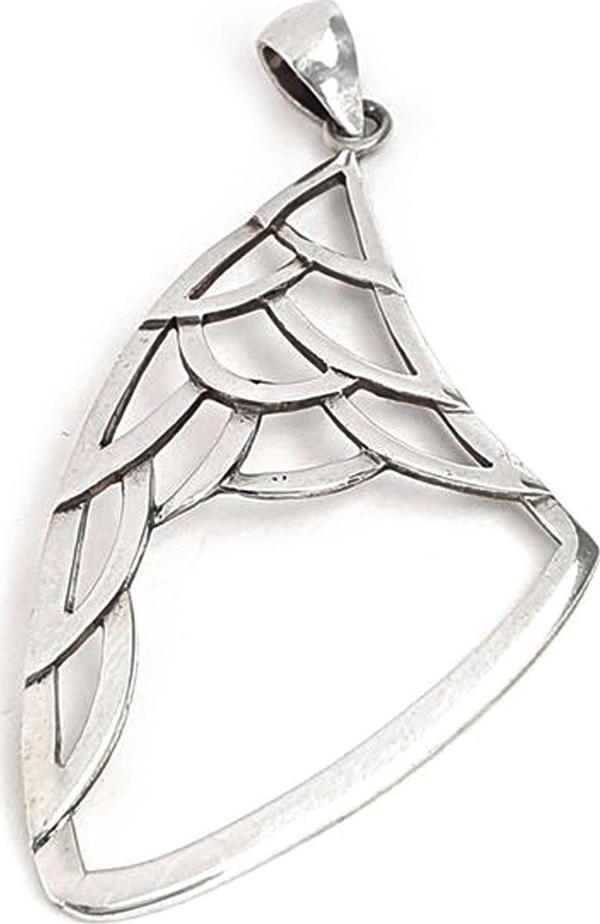 Melek Kanadı Gümüş Kolye Ucu - Image 1