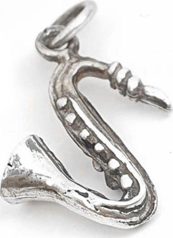 Gümüş Saksafon Kolye Ucu - Image 1