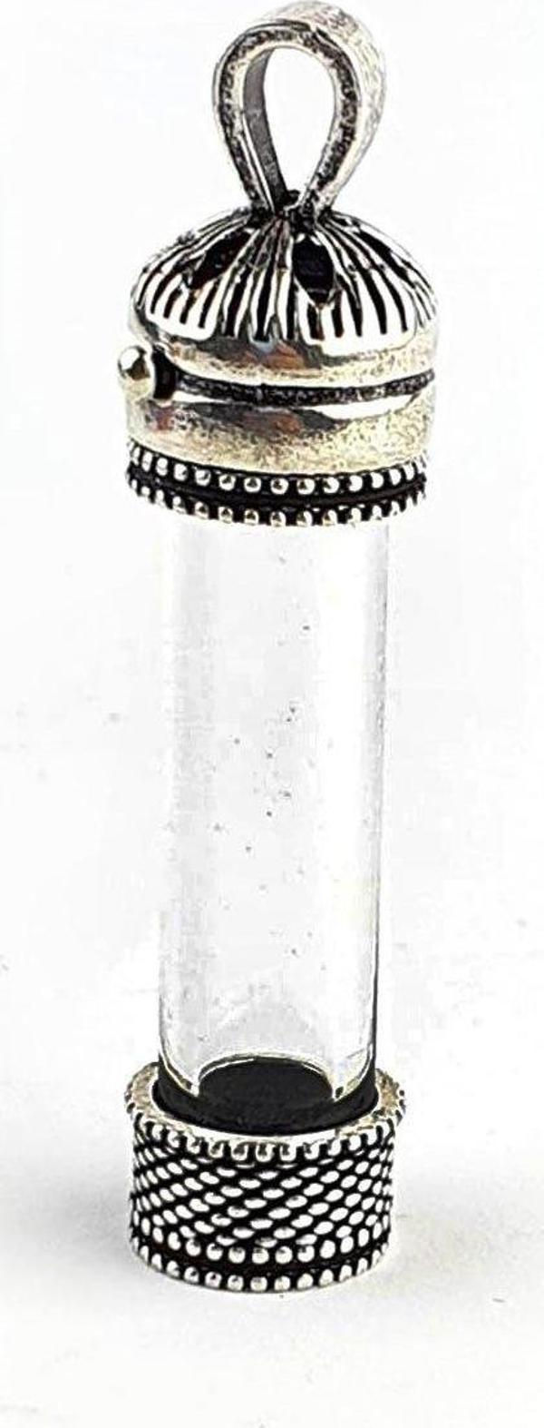 Kapağı Açılabilir 925Ayar Gümüş Tasarım Çevşen Kolye Ucu - Image 1