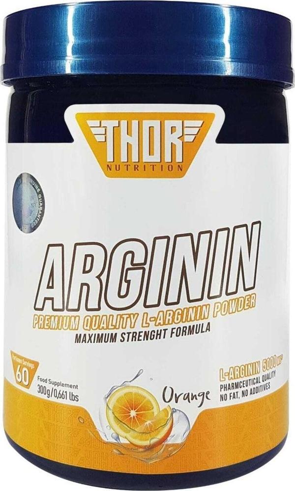 Thor Nutrition Arjinin 300 Gr. 60 Servis - Portakal Aromalı - Image 1