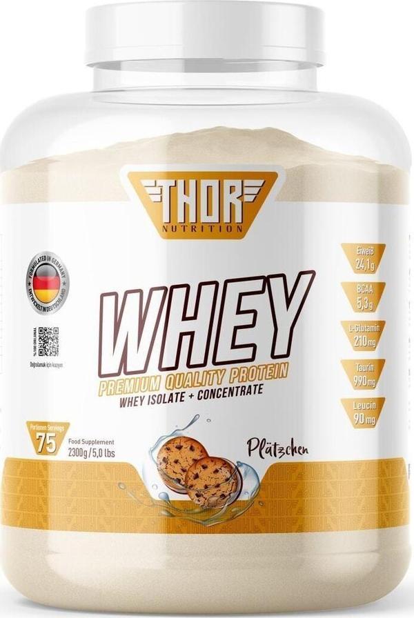 Thor Nutrition Whey Proteın 2300Gr. 75 Servis - Image 1
