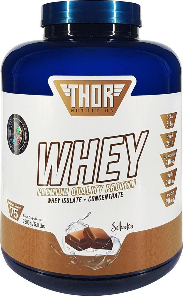 Thor Nutrition Whey Proteın 2300Kg 75 Servis Shaker Hediye - Image 1