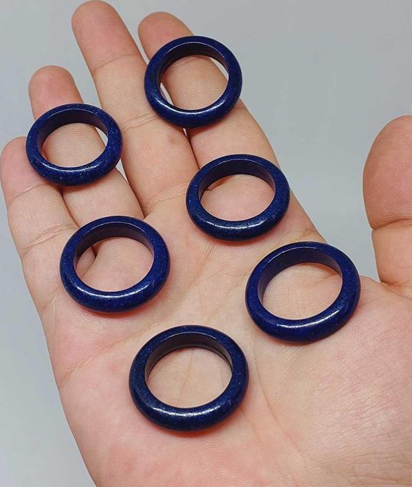 Lapis Taşı Yüzük 6mm Kalınlığında - Standart Ölçü - 51490 - Image 1