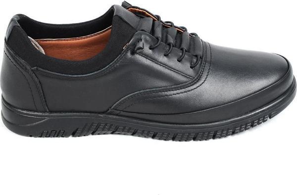 Dropland 7863-2 Antik Siyah %100 Deri Erkek Casual Ayakkabı - Image 1