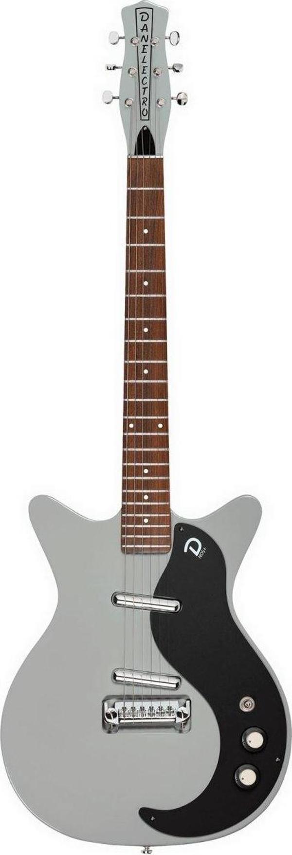 Danelectro 59M NOS+ Elektro Gitar (59MNOSGRA) - Image 1