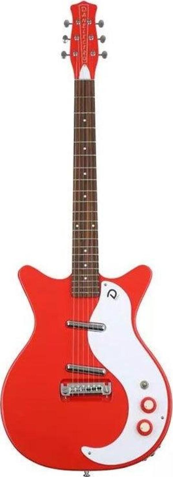 Danelectro 59M NOS+ Elektro Gitar (59MNOSRED) - Image 1