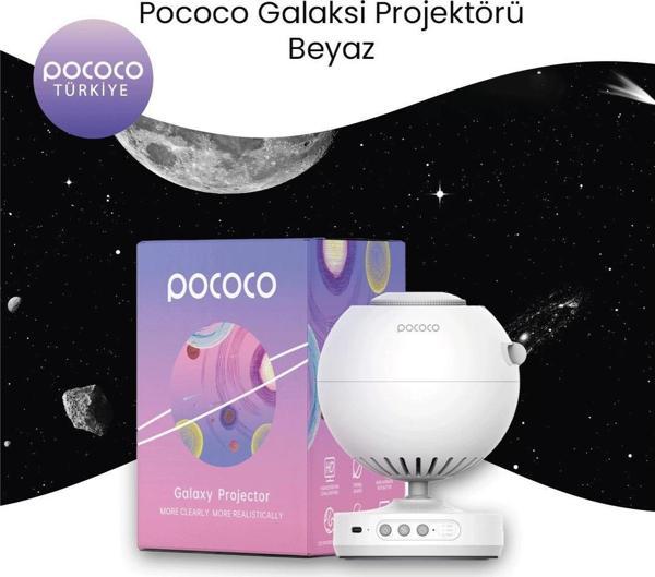 Pococo Galaxy Lite Projektör Beyaz - Image 1