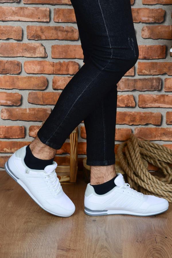 MP 221-2357MR Beyaz Günlük Erkek Casual Spor Ayakkabı - Image 1