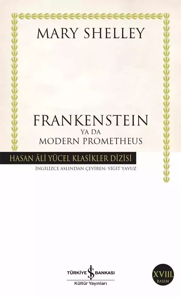 Frankenstein Ya Da Modern Prometheus - İş Bankası Kültür Yayınları - Image 1