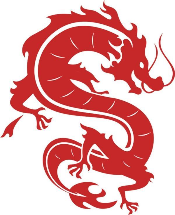 EJDERHA FOLYO STİCKER 130cm Uzunluk - Image 1