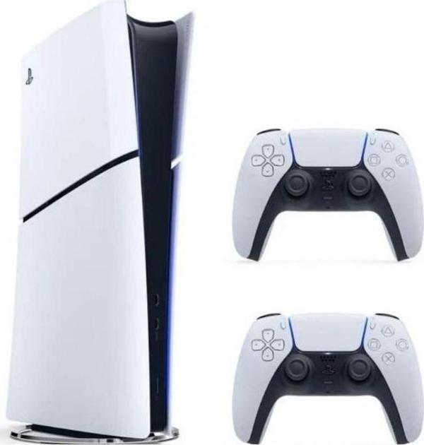 Sony Playstation 5 Slim Dijital + 2. DualSense Ps5 Kol (İthalatçı Garantili) - Image 1