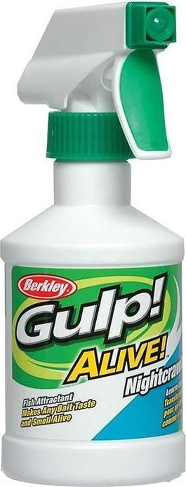 Berkley Gulp Alive Suni Yem Koku Spreyi #Nightcrawler - Image 1