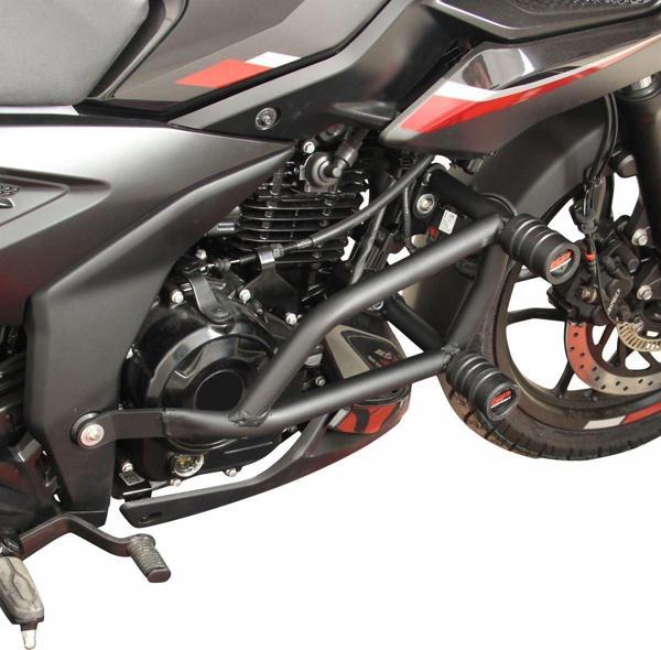 GP Kompozit Bajaj Pulsar F 250 2022-2024 Uyumlu Motor Koruma Demiri Siyah - Image 1