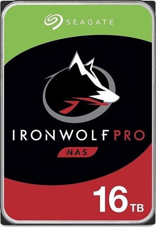 Seagate IronWolf Pro ST16000NE000 3.5" 16 TB 7200 RPM 256 MB SATA 3 HDD - Image 1
