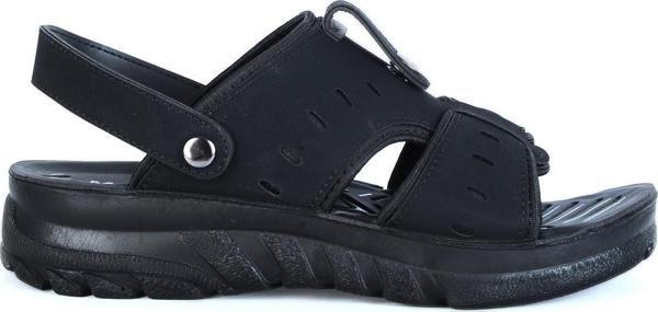 Maxvel 919-10 Siyah Yazlık Erkek Sandalet Ayakkabı - Image 1