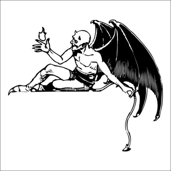 ŞEYTAN FOLYO STİCKER 80cm Uzunluk - Image 1