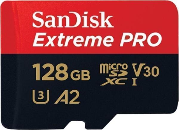 Sandisk Extreme Pro 128  Gb Microsdxc Uhs-I Hafıza Kart A2 170/90 Mb - Image 1