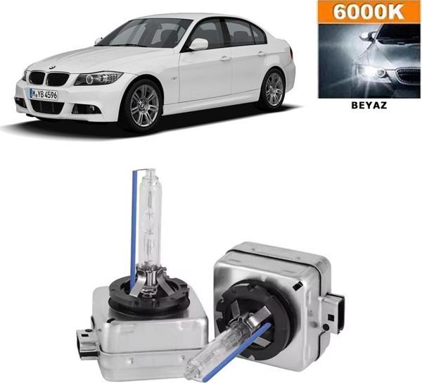 BMW 3 Serisi E90 2005-2012 Xenon D1S / D1R 6000K Beyaz HID Xenon Ampul 2 Adet - Image 1