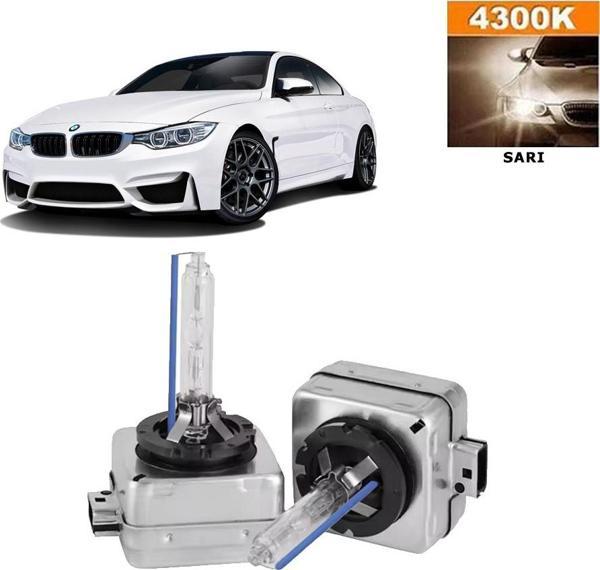 BMW 4 Serisi F32 2012-2017 Xenon D1S / D1R 4300K Sarı HID Xenon Ampul 2 Adet - Image 1