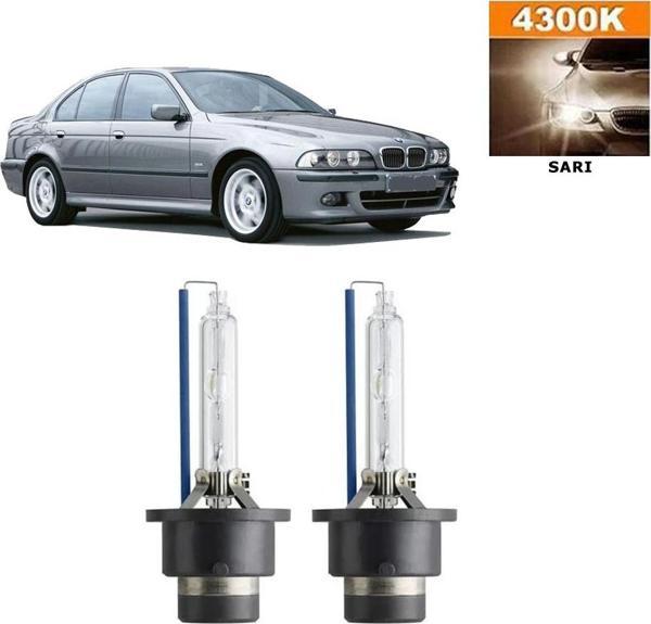 BMW 5 Serisi E39 1996-2003 D2S / D2R 4300K Sarı HID Xenon Ampul 2 Adet - Image 1