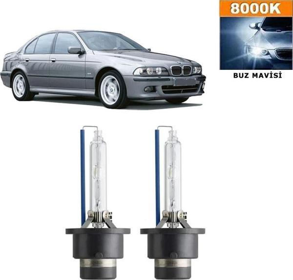 BMW 5 Serisi E39 1996-2003 D2S / D2R 8000K Buz Mavisi HID Xenon Ampul 2 Adet - Image 1