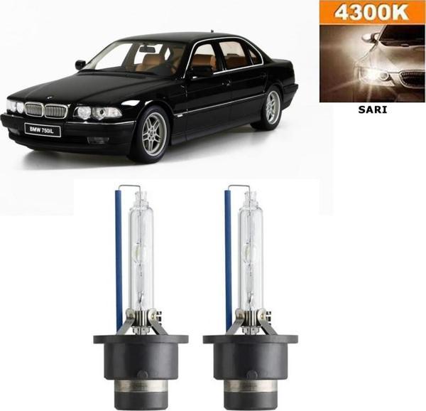 BMW 7 Serisi E38 1995-2001 D2S / D2R 4300K Sarı HID Xenon Ampul 2 Adet - Image 1