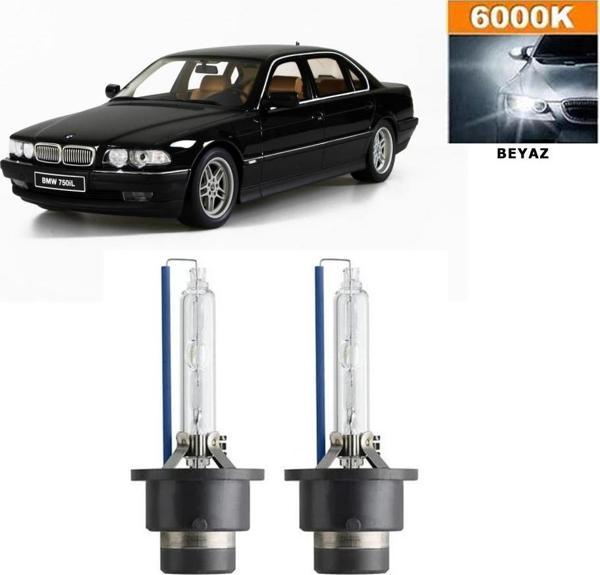 BMW 7 Serisi E38 1995-2001 D2S / D2R 6000K Beyaz HID Xenon Ampul 2 Adet - Image 1
