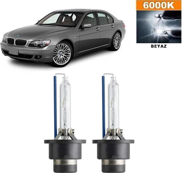BMW 7 Serisi E65 2002-2005 Xenon D2S / D2R 6000K Beyaz HID Xenon Ampul 2 Adet - Image 1