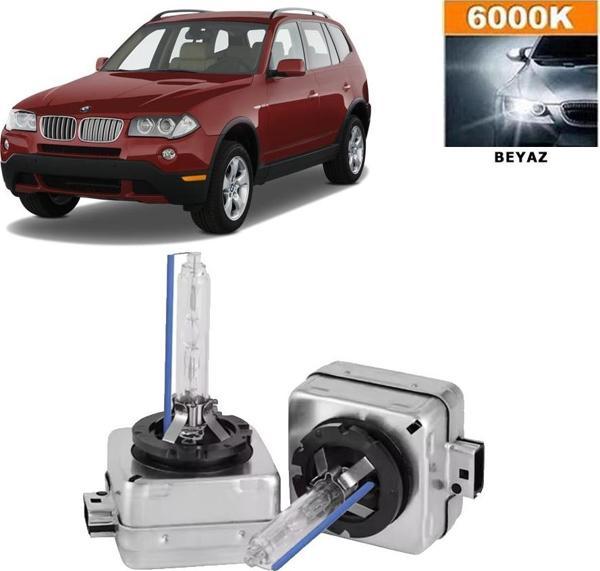 BMW X3 Serisi E83 2004-2010 Xenon D1S / D1R 6000K Beyaz HID Xenon Ampul 2 Adet - Image 1