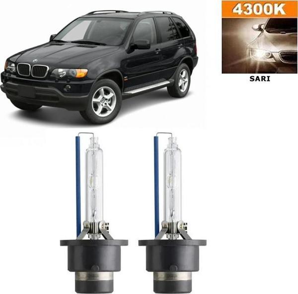 BMW X5 E53 2000-2007 D2S / D2R 4300K Sarı HID Xenon Ampul 2 Adet - Image 1